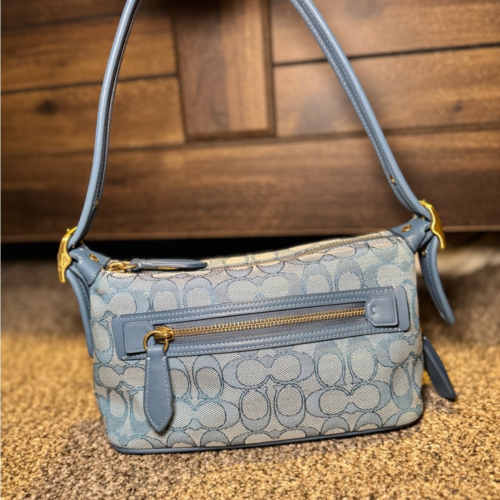 Coach Denim Shoulder Bag